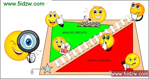 Figure 6a. A fence is intended to corral the electrons (signals).