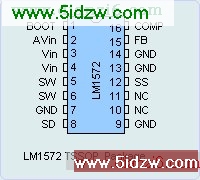 LM1572外形图