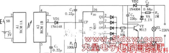 (CD4017RCM1) ߵңص·