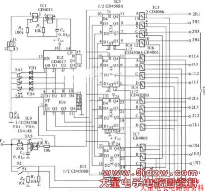 ·ˣƵл(CD4017CD4066)·