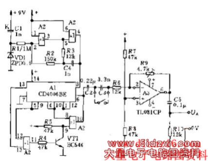 噪声发生器电路原理图