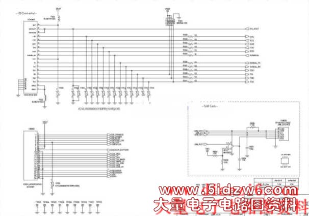 夏新A8+-IO口-SIM卡电路原理图