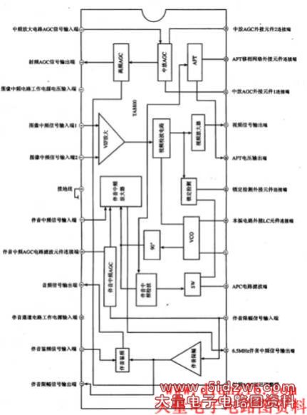 TA8800ɵ·ڵ·ͼŹ
