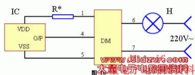 闪烁灯电路