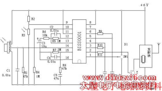 红外热释电处理芯片BISS0001应用资料