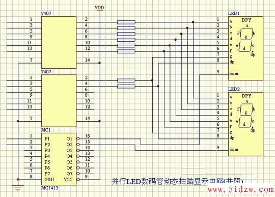 LED-LED̬ܶɨʾ·