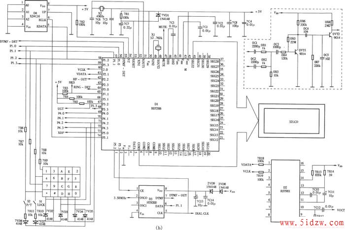 HCI)2818(3)P/TSD-LCDʾ绰·(b)