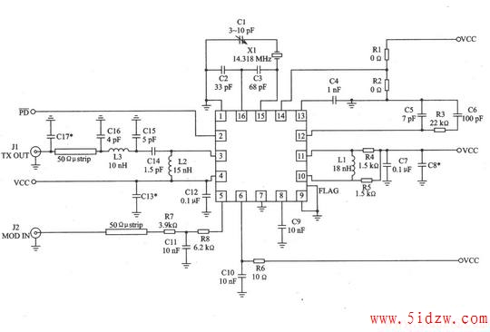 RF2514 AM/ASK/OOK 915/868 MHz