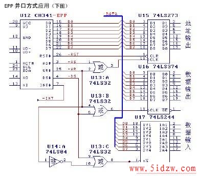 USBתڡ<a target="_blank" href="http://www.5idzw.com/" class="UBBWordLink">·ͼ</a>(ch341)